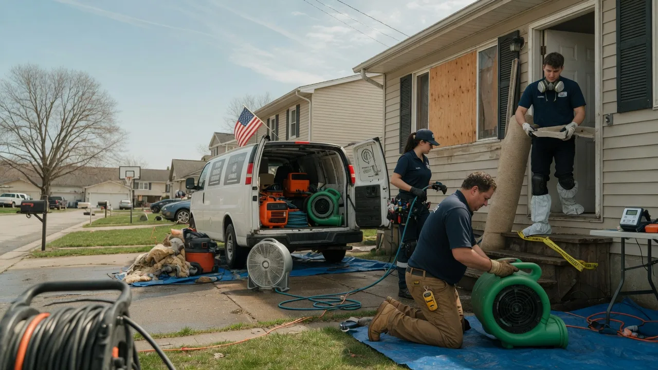 Water Damage Restoration in Mankato, MN near me